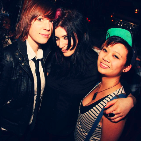 Hot Doctor Amy, Stef in the middle, and Katrina on the right.