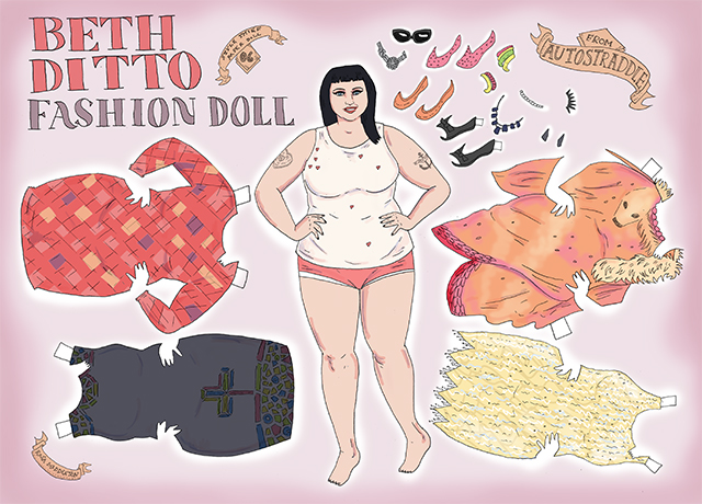 Style Thief: Three More Queer Girl Paper Dolls For You to Treasure Forever