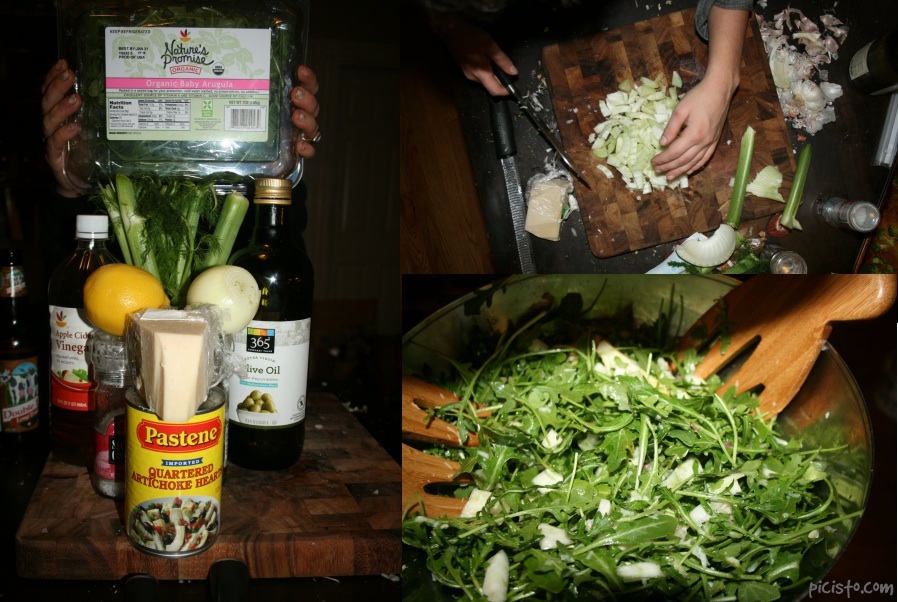 salad collage