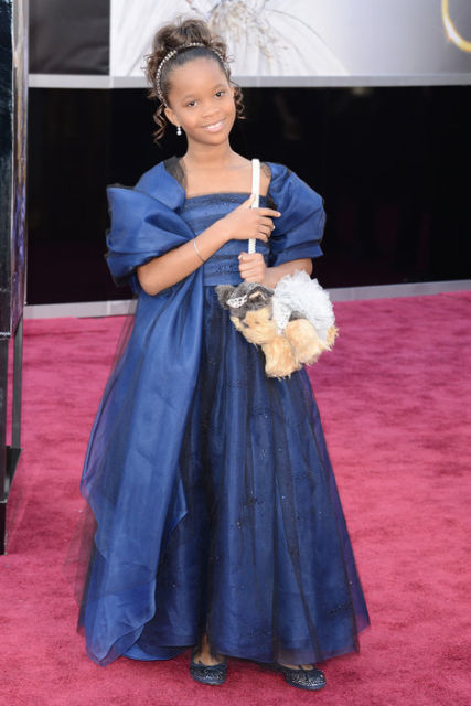 THIS NINE YEAR OLD IS NOMINATED FOR AN ACADEMY AWARD.