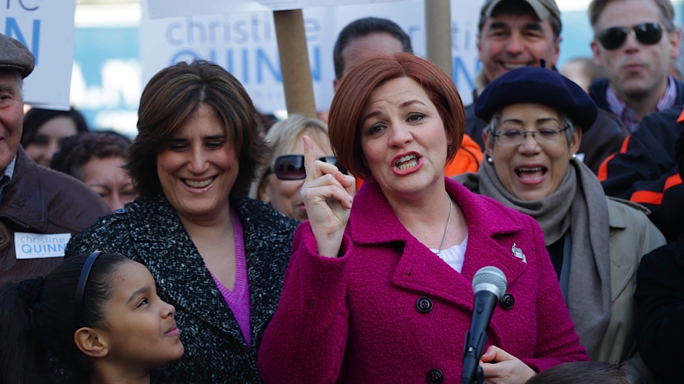 Christine Quinn for (Openly Gay, Female) Mayor of New York City!