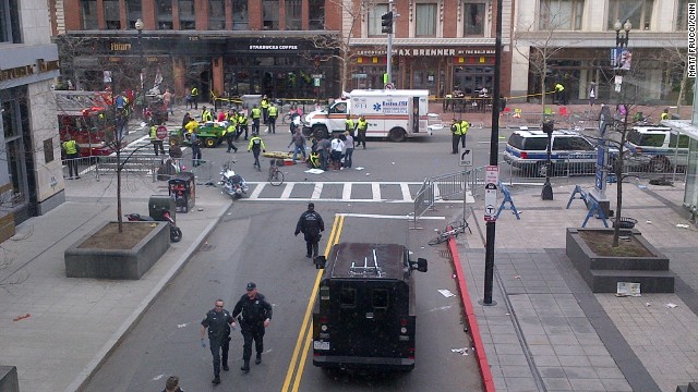 Explosions at Boston Marathon