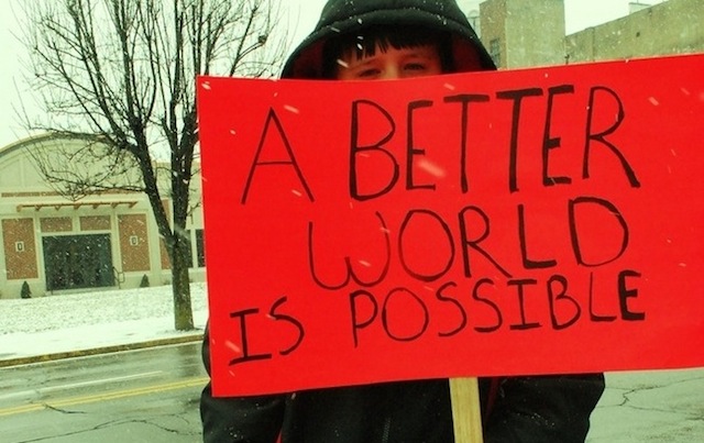 a better world is possible protest sign 2_photo