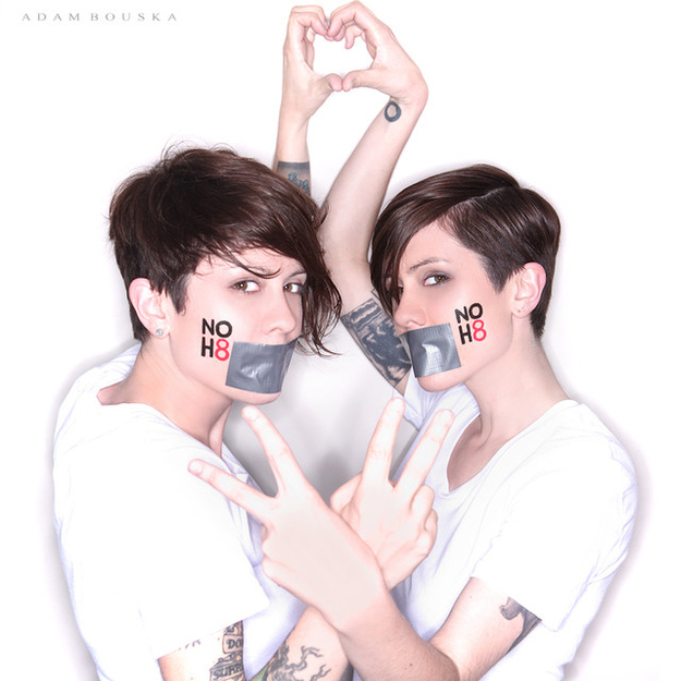 tegan and sara tegan and sara noh8