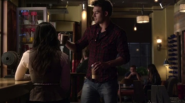 Okay so we'll each drink these coffees and then see who can last longer without going to the bathroom.