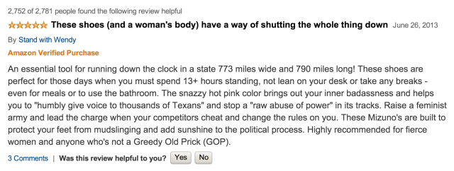 wendy davis sneaker review 1