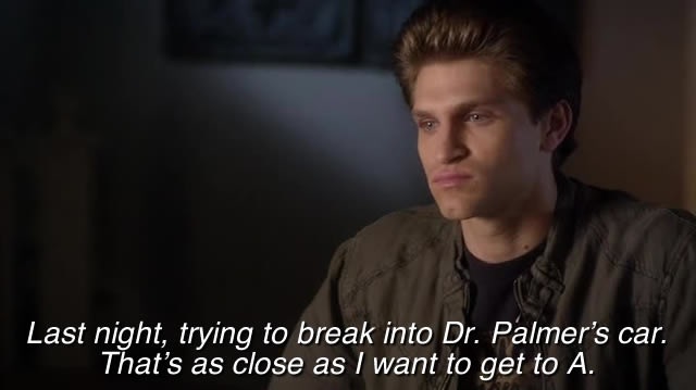 Except, of course, that time he was A.