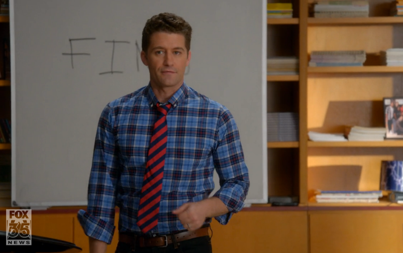 this outfit was actually the only thing that made me laugh in this episode
