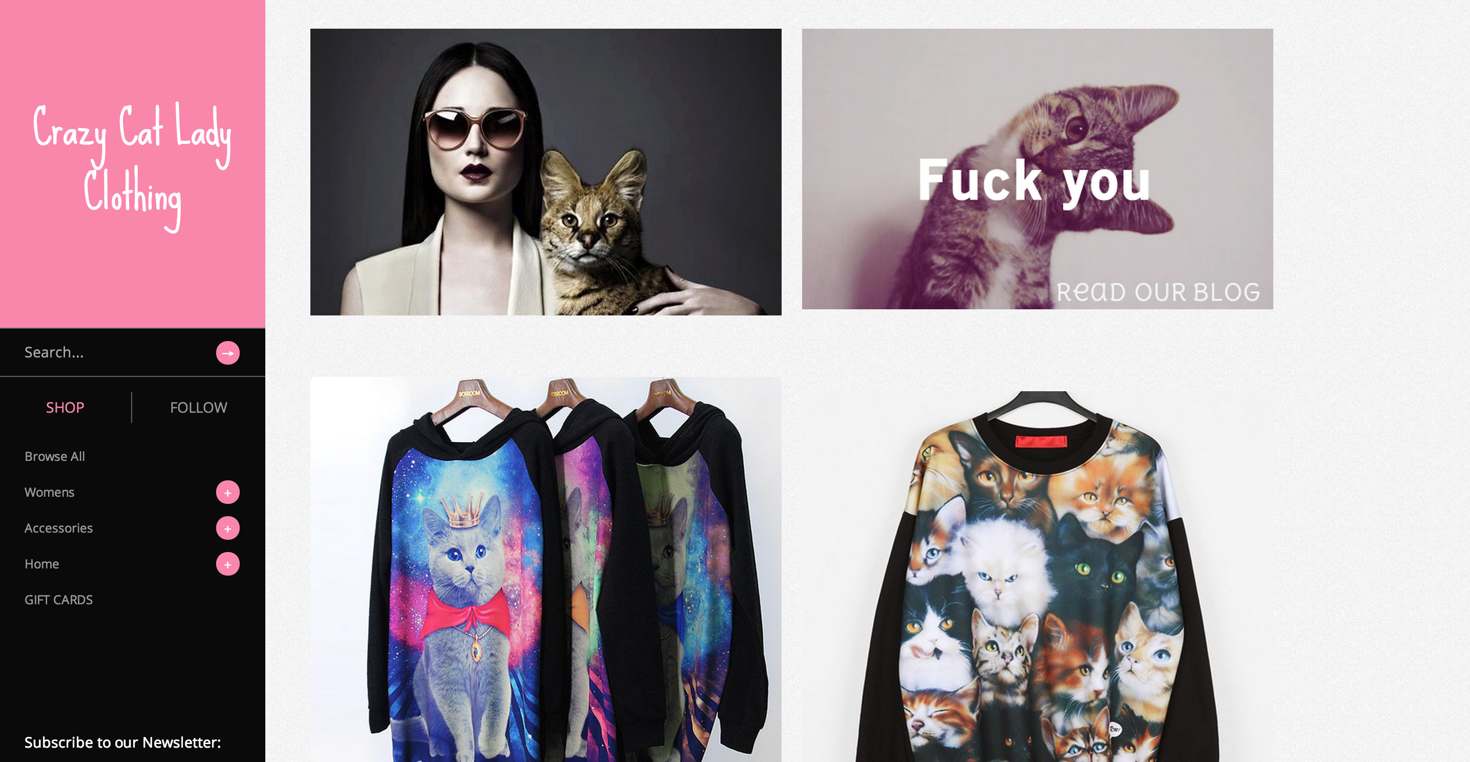 Party of Five: Jacqueline McKenzie, Owner of Crazy Cat Lady Clothing