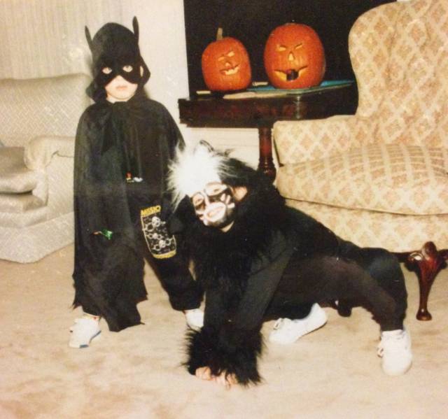 Family Photo Album: Childhood Halloween Costumes, Thematically