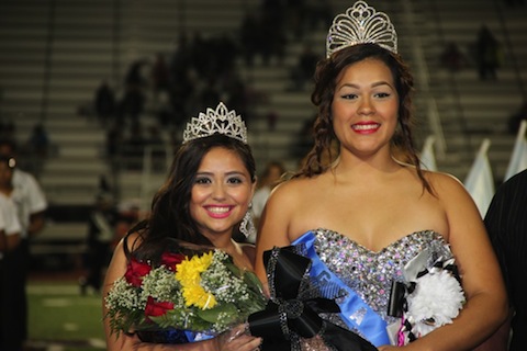 homecomin queens Eileen Hernandez and her straight bestie Jennifer Mijares via newnownext