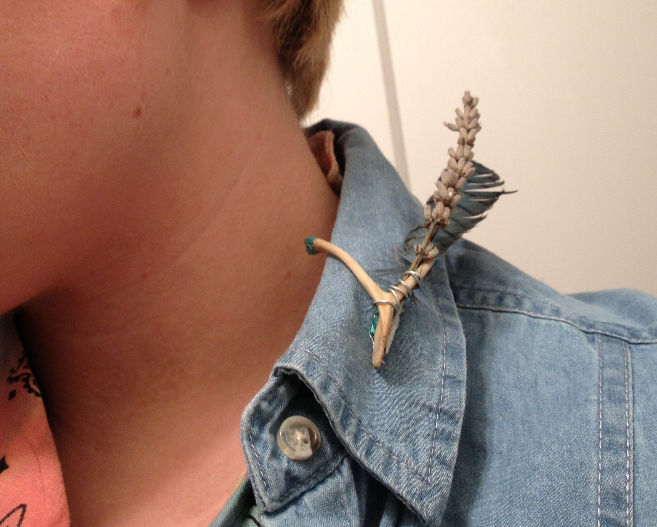 Hearts and Crafts: Émilie Mulcahey & A Dapper Collar Pin