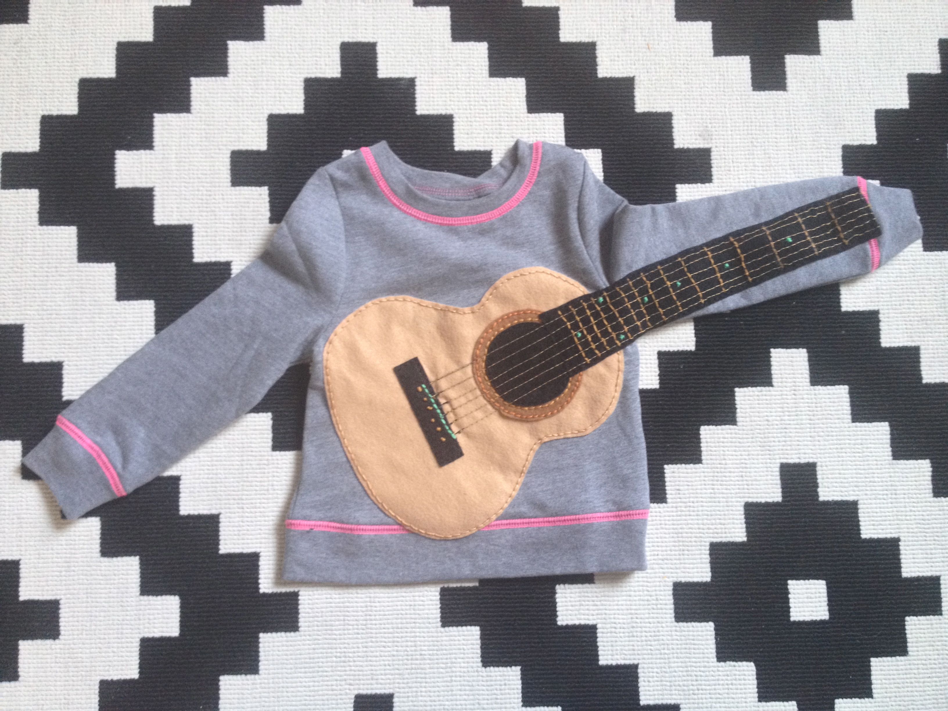 Homespun Love: Sew a Wearable Guitar
