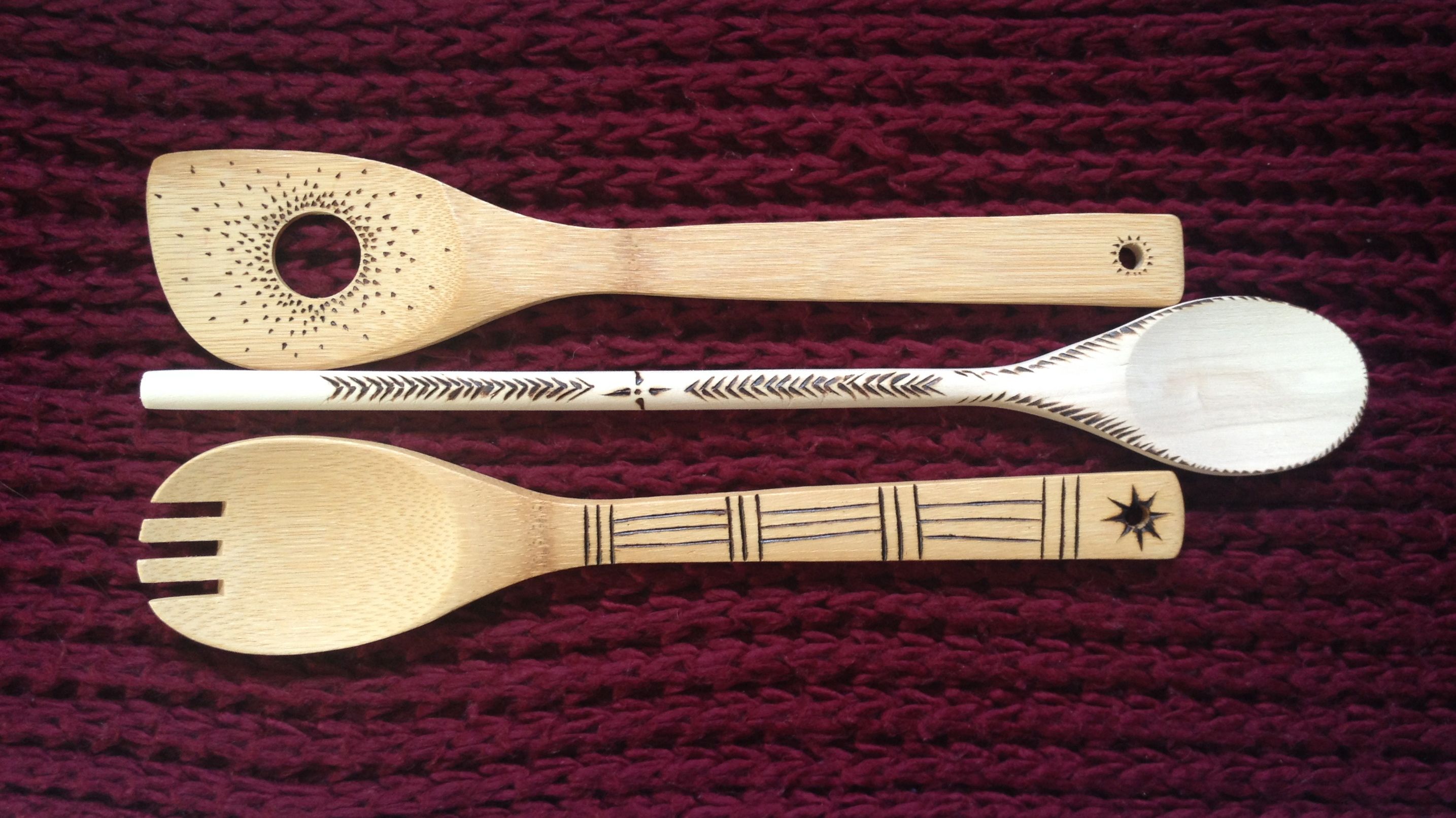 Homespun Love: Burn Some Beautiful Spoons