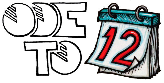 I realize that it looks like I'm celebrating 2012. I meant for it to be 12 months. I know what year it is...