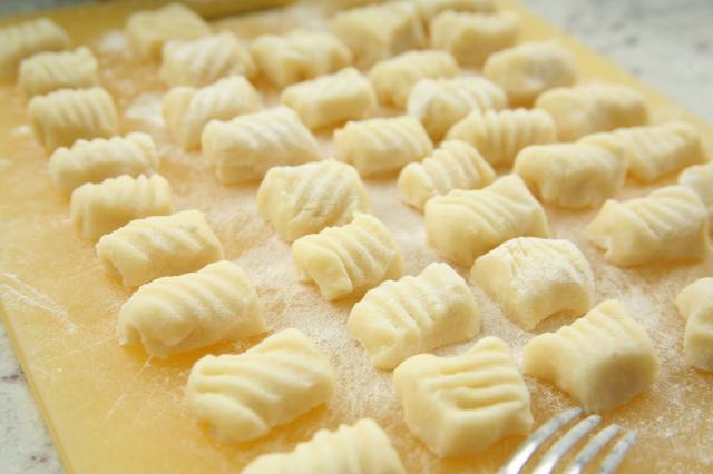 Gnocchi dough via {Sally Pasley Vargas}