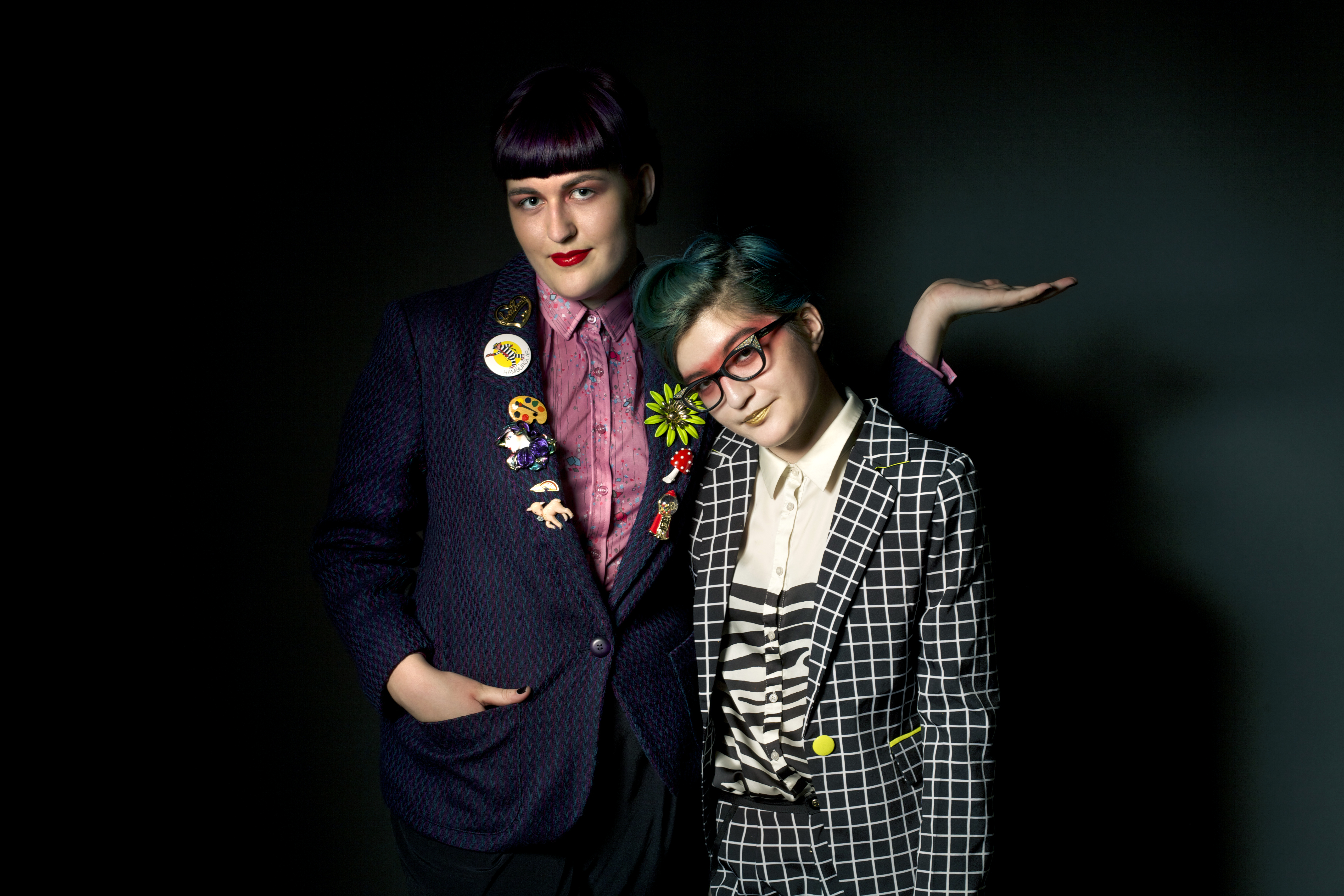 Holiday Party Fashion Shoot: Lady Vengeance Style