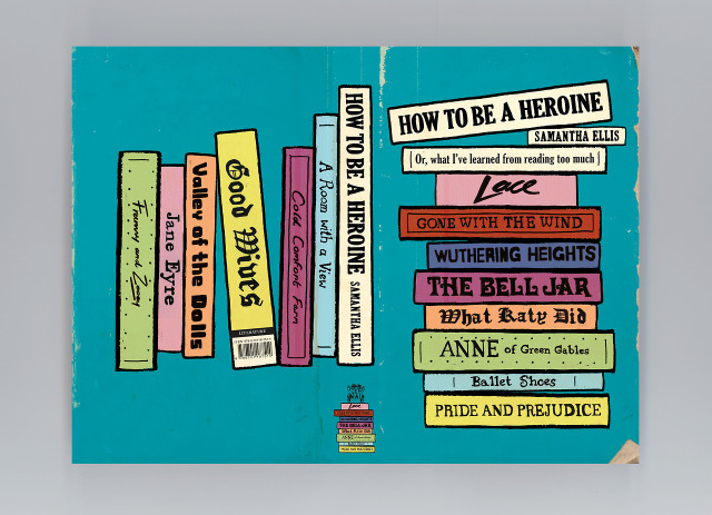 via vintage book design