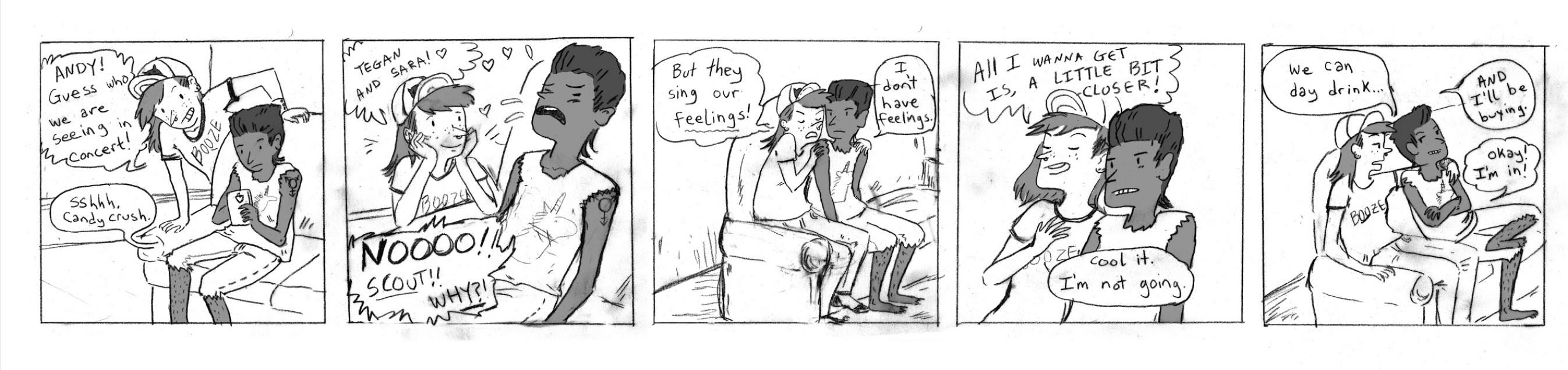 Saturday Morning Cartoons: Tegan & Sara 1