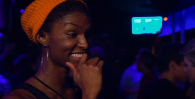 excited face