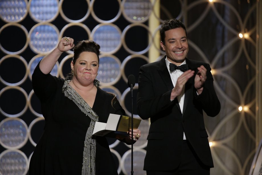 Fist pump for feminism via latimes.com