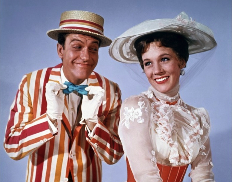 Mary Poppins and Bert