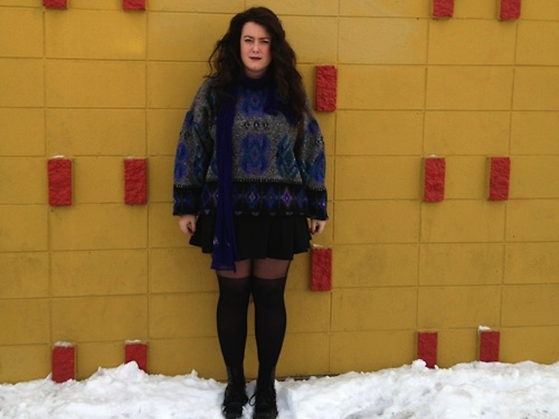 Queer Outfit of the Week: Testing Out Your New Year’s Resolution in a Snow Storm