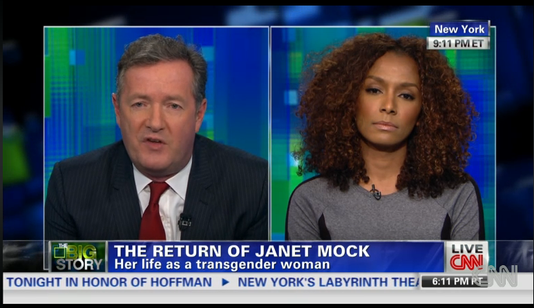 Janet Mock Returned to Piers Morgan Live Tonight: Here’s What Went Down