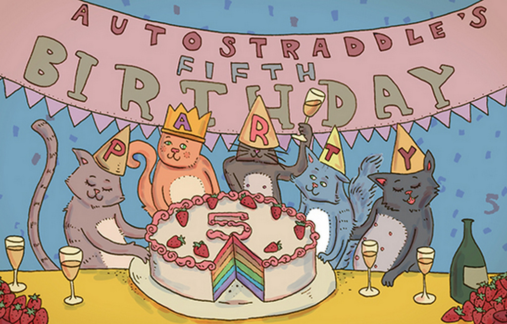 Autostraddle Is Five Years Old This Month and We’re Celebrating All Month Long!