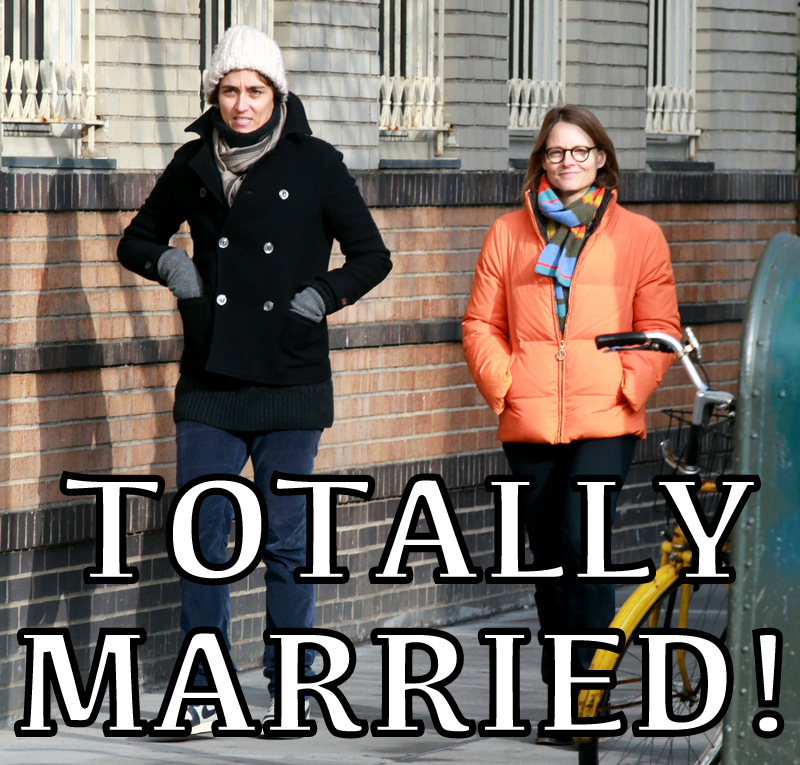 Jodie Foster and Alexandra Hedison Got Married, Possibly On the Moon