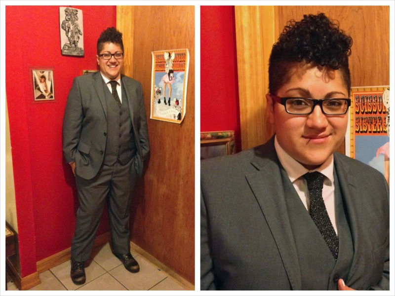 Fat-Booty Butch Buys A Suit On A Budget