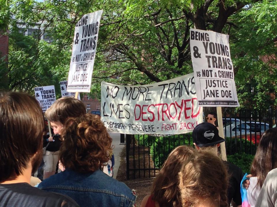 Incarcerated Trans Girl Jane Doe Transferred to Boys’ Facility; #JusticeforJane Calls for Action