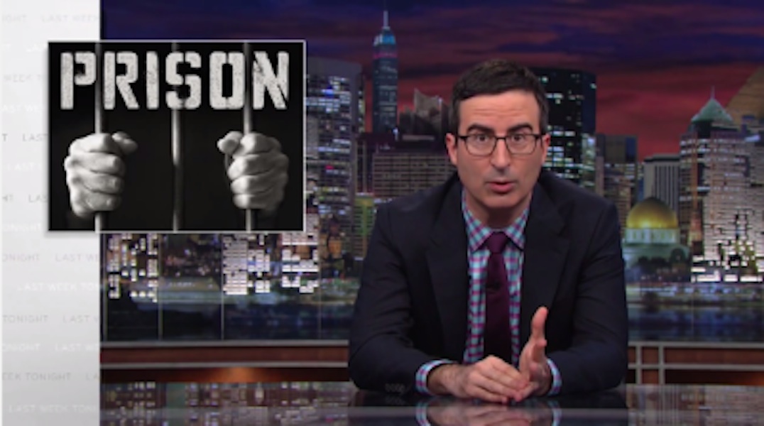 John Oliver Nails Seventeen-Minute Rant About America’s Broken Prison System