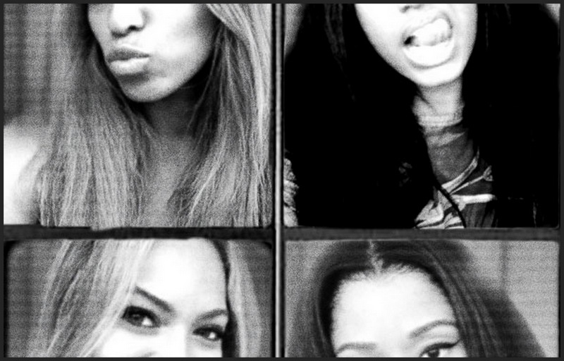 This is Beyoncé/Nicki Minaj Femslash
