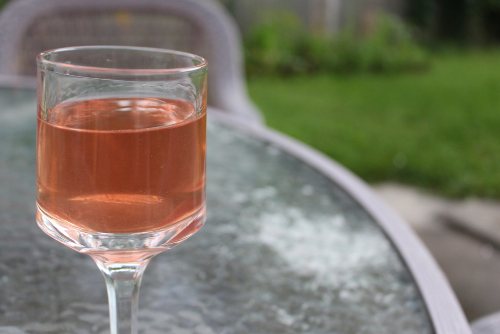 Liquor in the Last Days of Summer: Rhubarb Vanilla Cordial