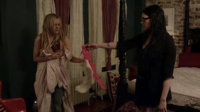 Look, I don't know if this is your bra or not...we have more ceiling bras here than Coyote Ugly.