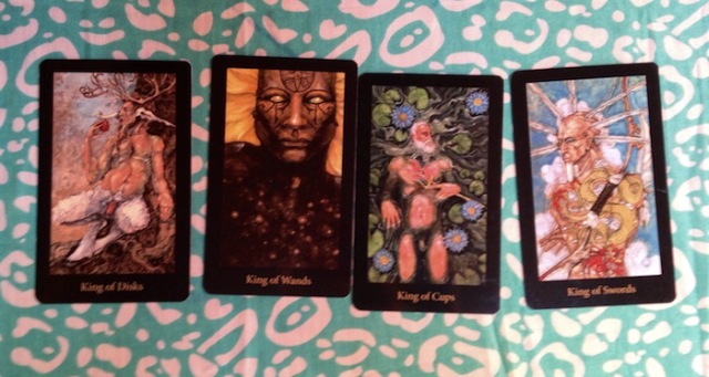 Kings, from the Mary-el Tarot
