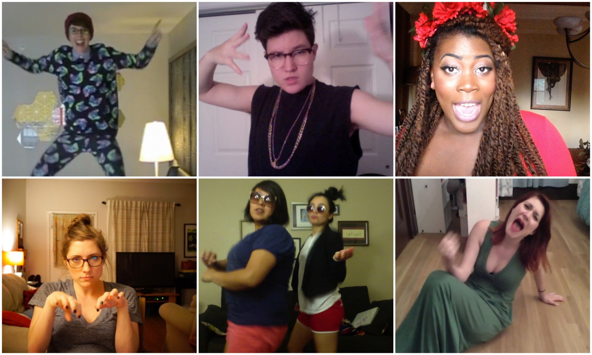 A+ VIDEO: “Because You Loved Me” / “Crazy In Love” Lip Sync Dance Party