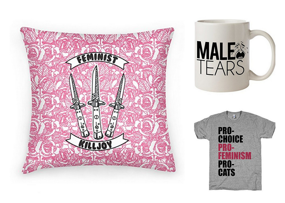 Rebel Girls Holigay Gift Guide 2014: From Feminist Pillows to Misandrist Mugs