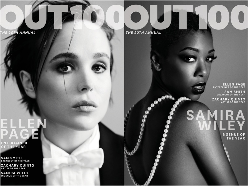 Ellen Page and Samira Wiley On the Out100 Covers, OMG