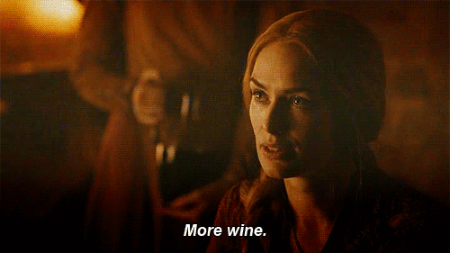 If all else fails, have another glass. (image via gifatron)