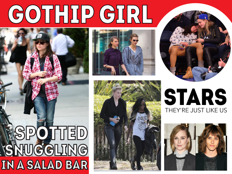 Gothip Girl’s Top 10 Most Important Celesbian Moments of 2014