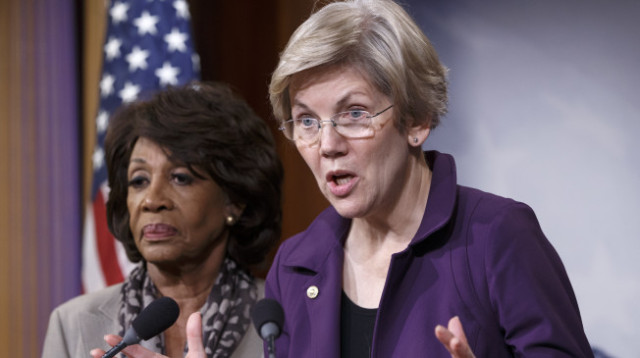 Elizabeth Warren, Maxine Waters