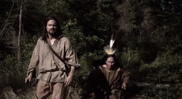 To show his gratitude, John lived with the tribe, going on animal hunts and defending their homes.