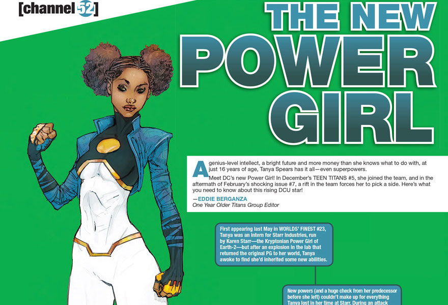 DC Comics Gets More Diverse; the New Power Girl is a Black Teenage Supergenius