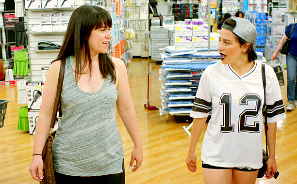 Abbi I can't find Quinn or Hannah anywhere! They must be in the Kitchenware section." image via Flavorwire
