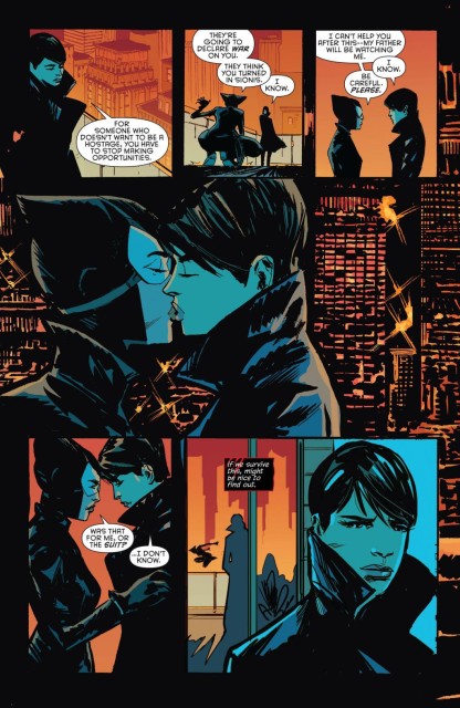 Catwoman #39 art by Garry Brown.