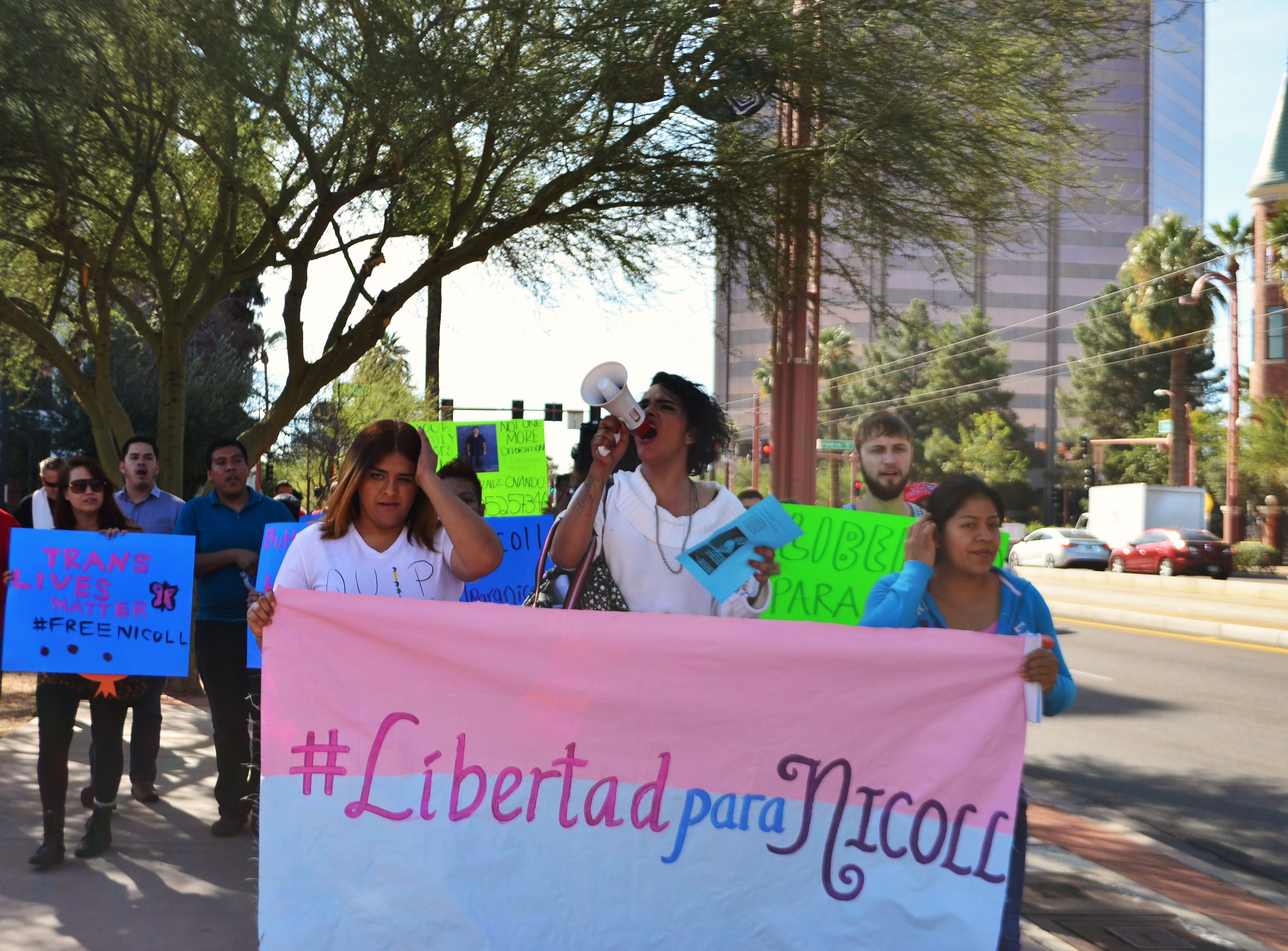 Nationwide Week of Action Calls on ICE to Free Nicoll From Men’s Detention Facility