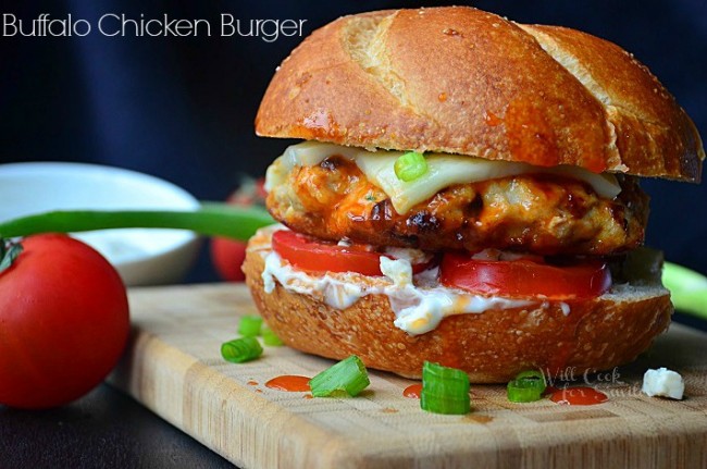 Buffalo-Chicken-Burger-2-willcookforsmiles.com_-650x431