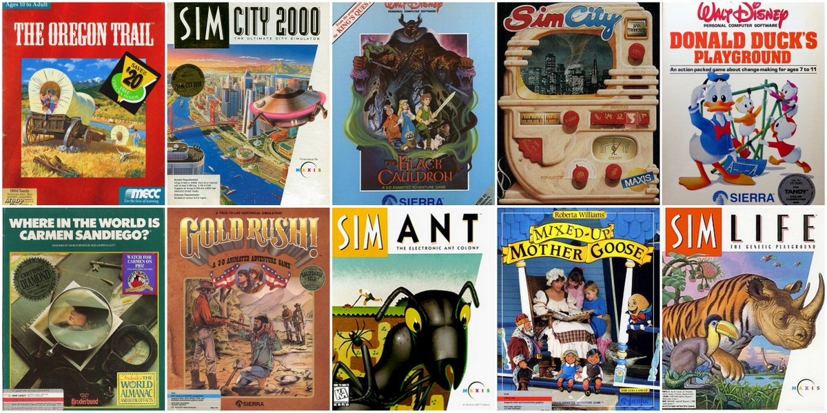 Sunday Top Ten: Raddest Computer Games I Played In The ’80s and ’90s